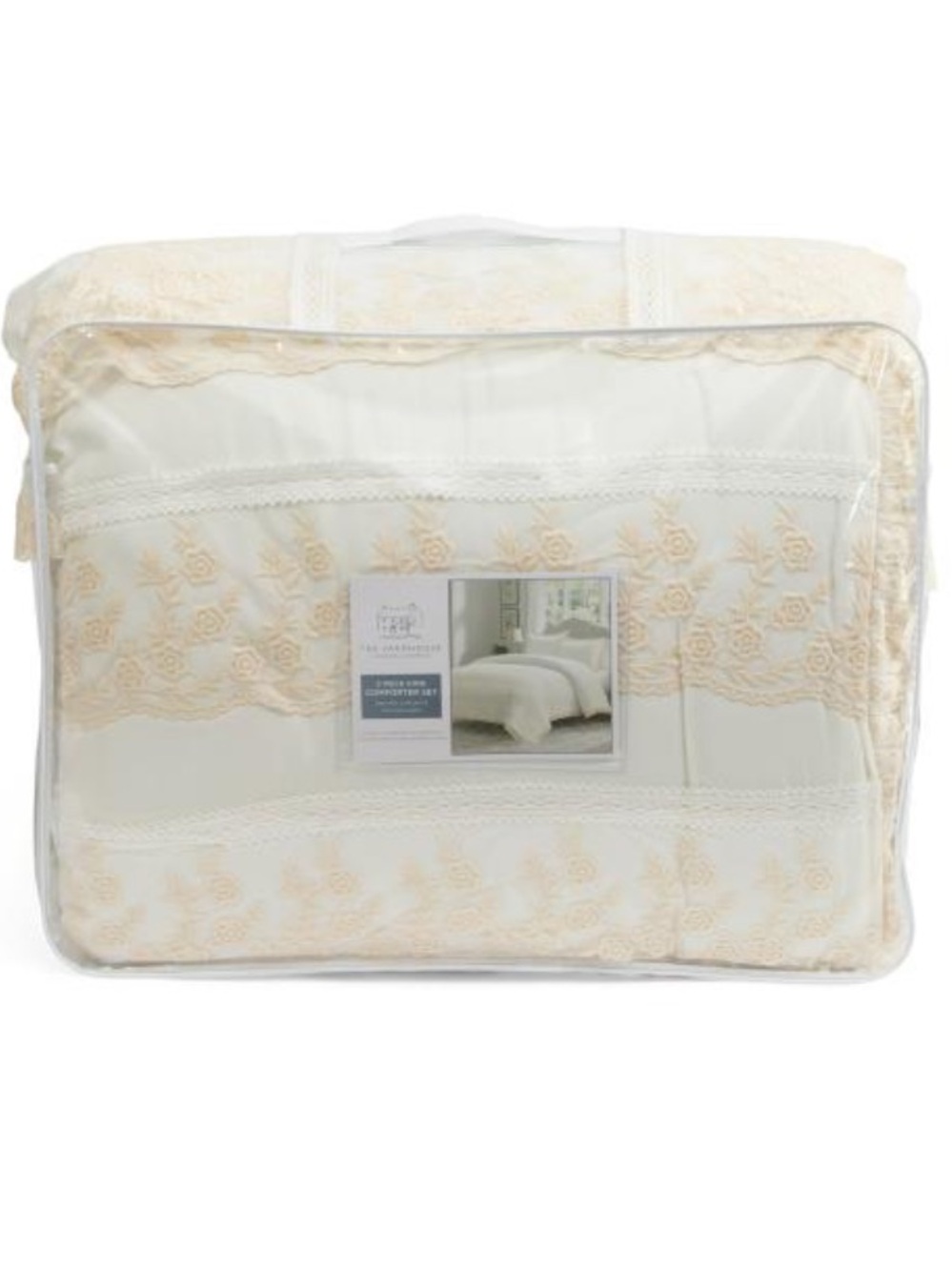 Rachel Ashwell 3-Piece Comforter Set in Ivory